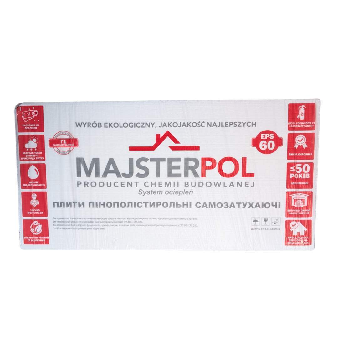 MAJSTERPOL Пінопласт EPS 60